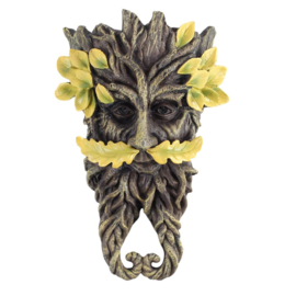 Wall Plaque - Green Man Twisted Beard Plantenpot