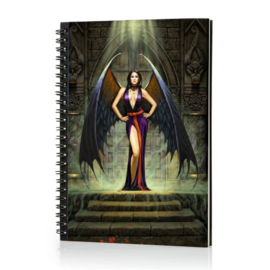 Spiral Notebook 3D - Dark Angel