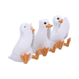 Figurine - Three Wise Geese 8.5cm (NN)