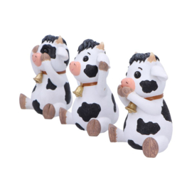 Beeld - Three Wise Cows 9cm (NN)