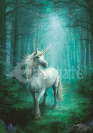 Wenskaart + Envelop - Forest Unicorn