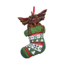 Ornament - Gremlins Mohawk in Stocking 12cm