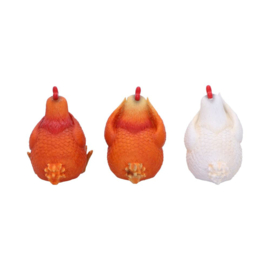 Beeld - Three Wise Hens 8.5cm (NN)