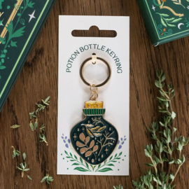 Sleutelhanger - Green Witch Potion Bottle
