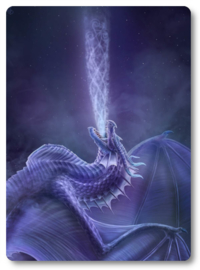 Wenskaart 3D - Mystical Dragon