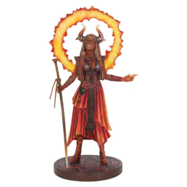 Beeld - Fire Elemental Sorceress 23cm (AS)