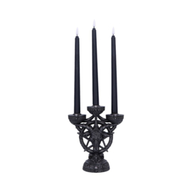 Candle Holder - Baphomet's Randiance Candelabra 20cm (NN)