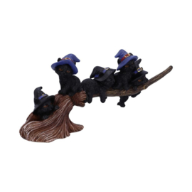 Figurine - Purrfect Broomstick 27.5cm