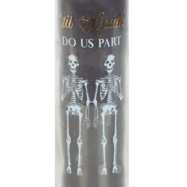 Kaars - Til Death Do Us Part Amber Noir Tube