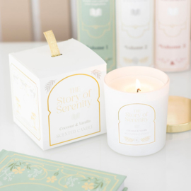 Geurkaars - The Story of Serenity Coconut & Vanilla