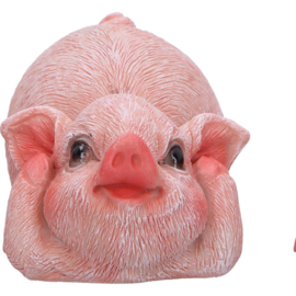 Beeld - Three Wise Playful Pigs 8.4cm (NN)