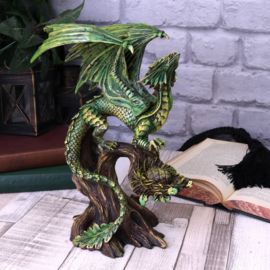 Statue - Adult Forest Dragon 25.5cm (AS)