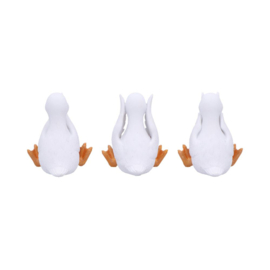 Figurine - Three Wise Geese 8.5cm (NN)
