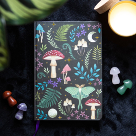A5 Notitie Boek - Dark Forest Print