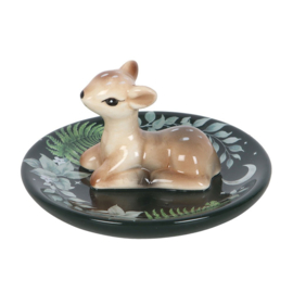 Trinket Dish - Green Fawn