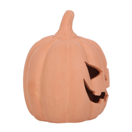 Decoration - Terracotta Pumpkin 12.5cm