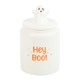 Storage Jar - Hey Boo Ghost