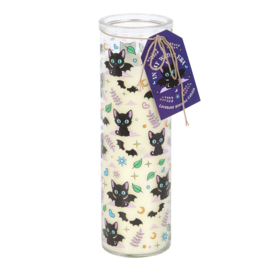 Kaars - Cute and Creepy Lavender Tube