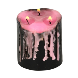 Kaars - Vampire Tear Draculina Pink Pillar (Small)