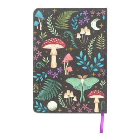 A5 Notitie Boek - Dark Forest Print