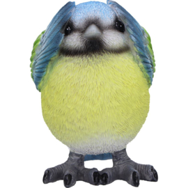 Figurine - Three Wise Blue Tits 8cm (NN)