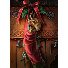 Greeting Card + Envelope - Magical Arrival (AS) Yule
