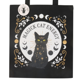 Tote - Black Magick Cat Energy*