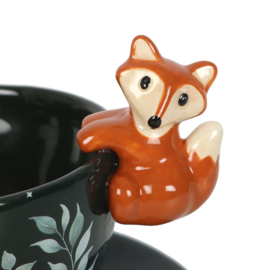 Teacup - Green Forest Fox