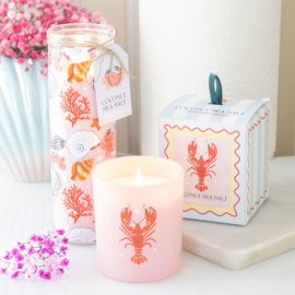 Tube Candle - Pastel Shell Coconut & Sea Salt