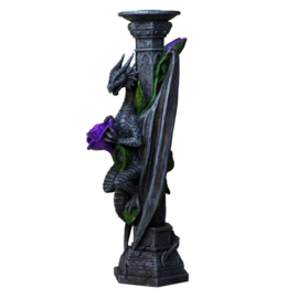Candle Holder - Dragon Beauty 25cm (AS)