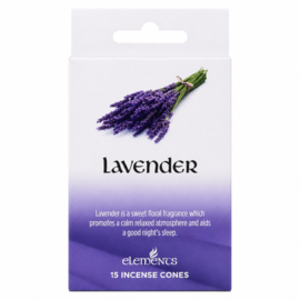 Wierook Kegels - Lavender (Set 12)