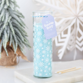 Geurkaars Tube - Snow Day Cotton & Coconut