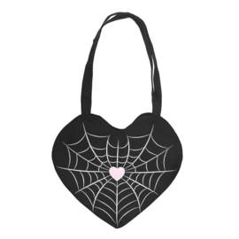 Tote - Spiderweb Heart