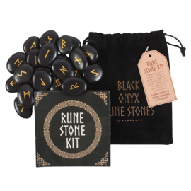 Rune Stenen - Black Onyx (Set 25)
