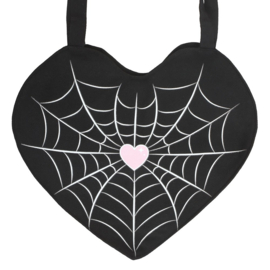 Tote - Spiderweb Heart