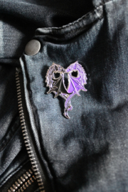 Pin - Dragon Heart Black/Purple (AS)