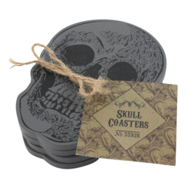 Coaster - Skull (Set 4)