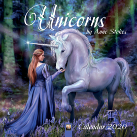 Kalender 2020 - Unicorns by Anne Stokes (AS)