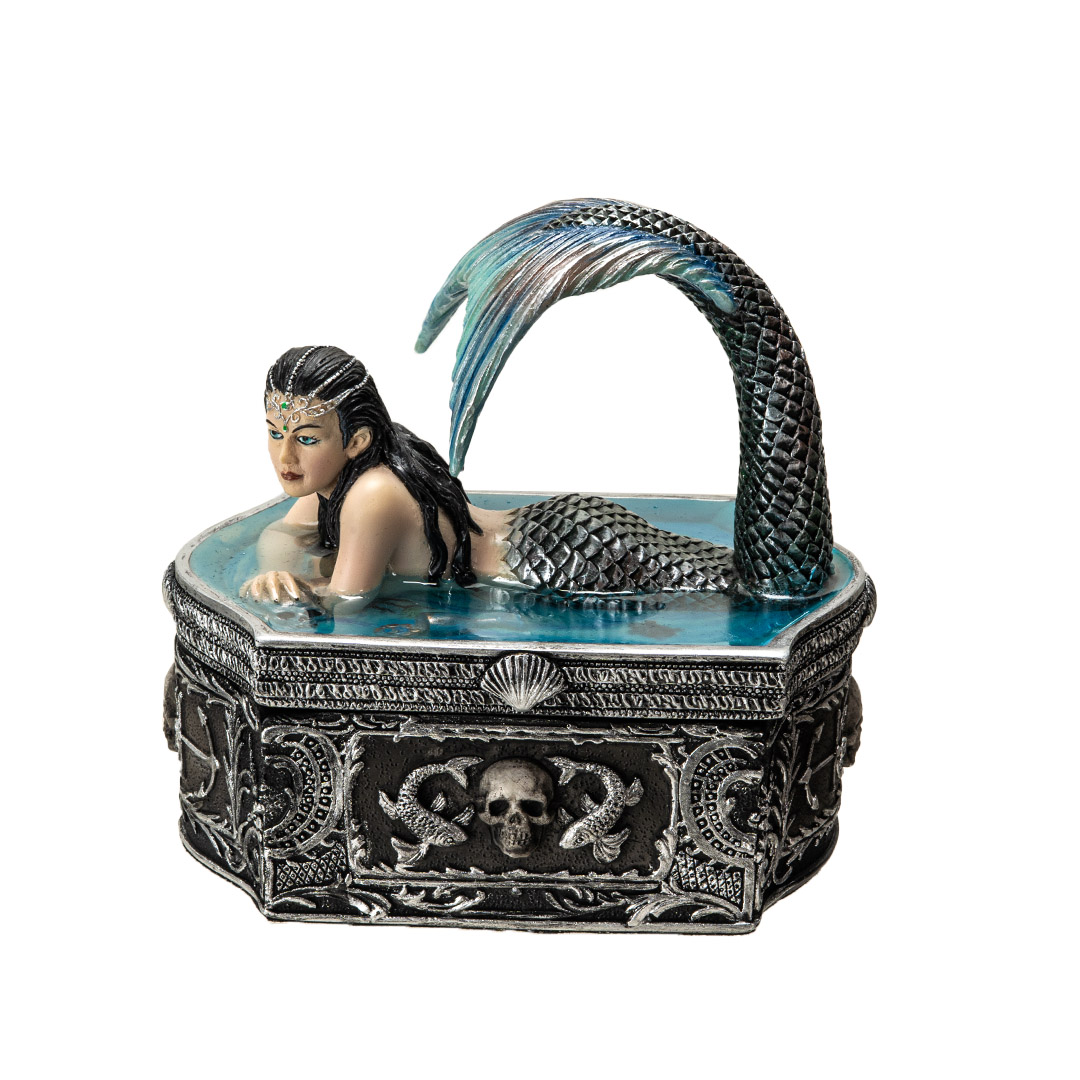 Trinket Box - Hidden Depths 16.5cm (AS)