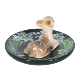 Trinket Dish - Green Fawn