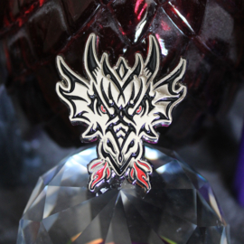 Pin - Tribal Dragon Head Silver (AS)