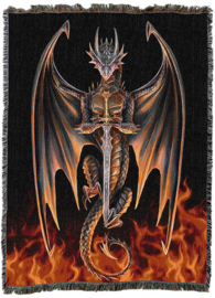 Tapestry/Throw - Dragon Warrior (AS)