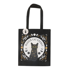 Tote - Black Magick Cat Energy*