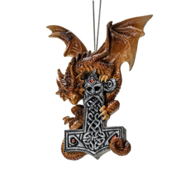 Ornament - Mjölnir Guardian Dragon 9.2cm (AS)