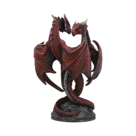 Candle Holder - Dragon Heart Valentine 23cm (AS)