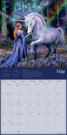 Kalender 2022 - Unicorns by Anne Stokes (AS)