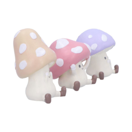 Beeld - Three Wise Toadstools 8.5cm (NN)