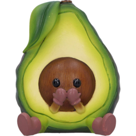 Beeld - Three Wise Avocados 8.5cm (NN)