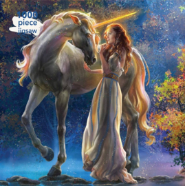 Puzzel 1000 - Sophia and the Unicorn