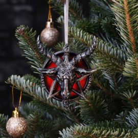 Kerst Ornament - Baphomet 9.5cm (NN)